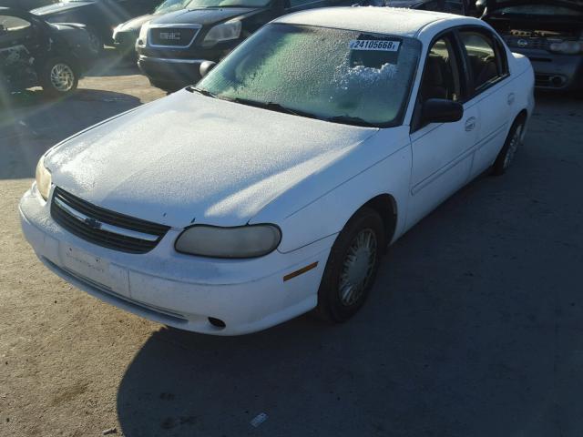 1G1ND52J21M594140 - 2001 CHEVROLET MALIBU WHITE photo 2