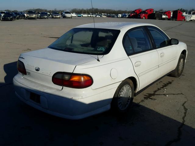 1G1ND52J21M594140 - 2001 CHEVROLET MALIBU WHITE photo 4