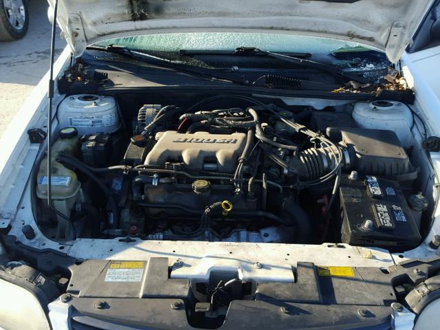 1G1ND52J21M594140 - 2001 CHEVROLET MALIBU WHITE photo 7