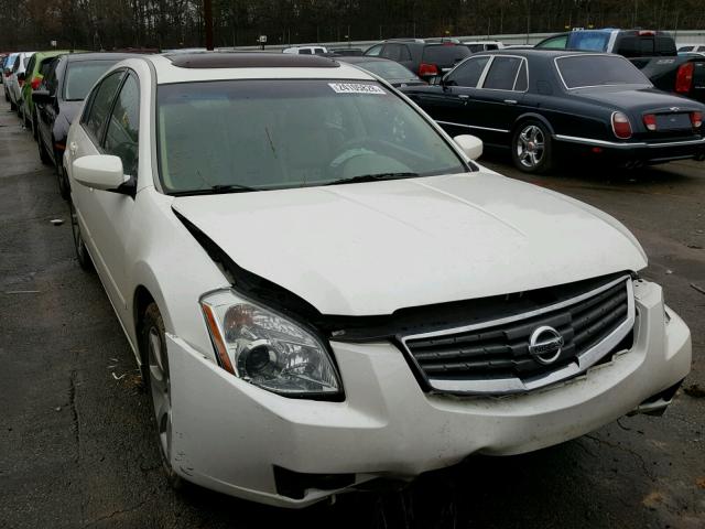 1N4BA41E57C852169 - 2007 NISSAN MAXIMA SE WHITE photo 1