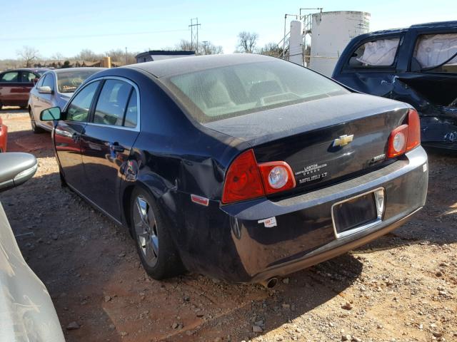 1G1ZC5E04AF167702 - 2010 CHEVROLET MALIBU 1LT BLUE photo 3