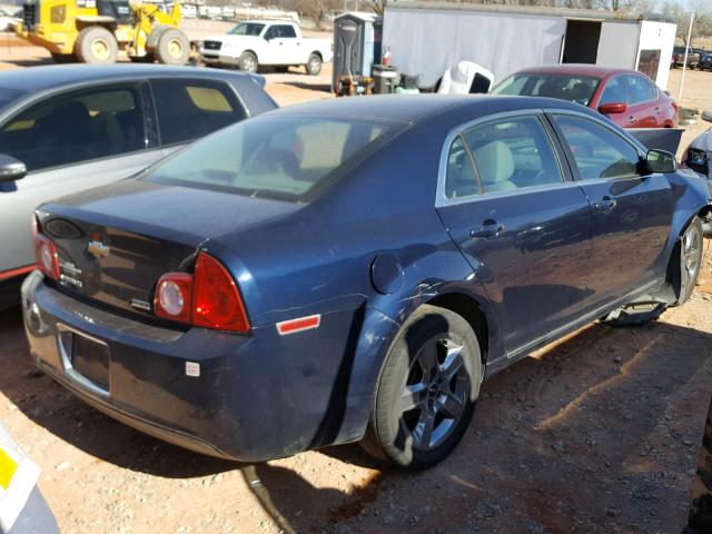 1G1ZC5E04AF167702 - 2010 CHEVROLET MALIBU 1LT BLUE photo 4