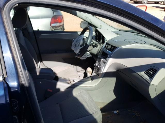 1G1ZC5E04AF167702 - 2010 CHEVROLET MALIBU 1LT 蓝色 照片 5