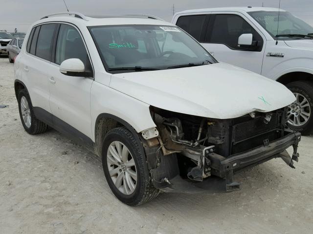 WVGAV7AX3AW000871 - 2010 VOLKSWAGEN TIGUAN S WHITE photo 1