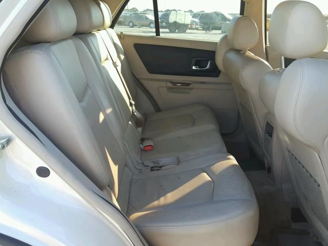 1GYEE637350154870 - 2005 CADILLAC SRX WHITE photo 6