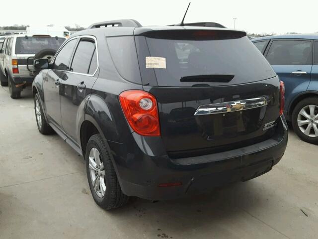 2GNALPEK1D6415427 - 2013 CHEVROLET EQUINOX LT GRAY photo 3