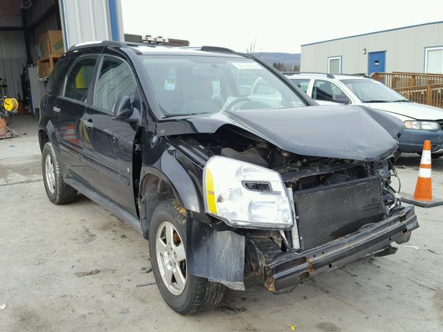 2CNDL13F186284770 - 2008 CHEVROLET EQUINOX LS BLACK photo 1