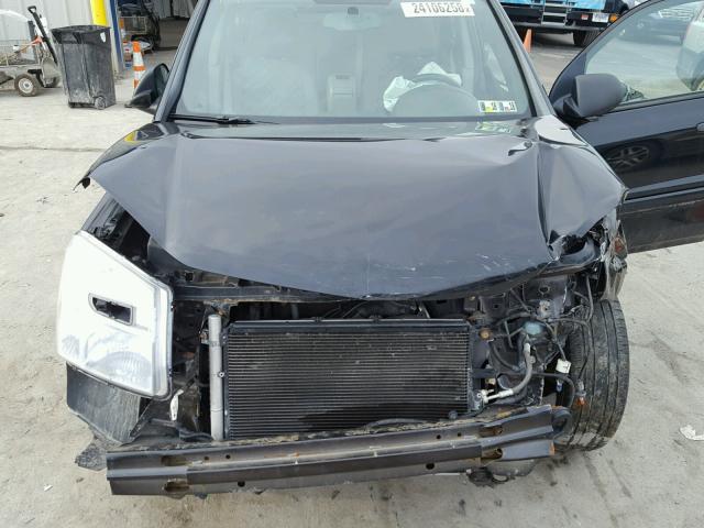 2CNDL13F186284770 - 2008 CHEVROLET EQUINOX LS BLACK photo 7