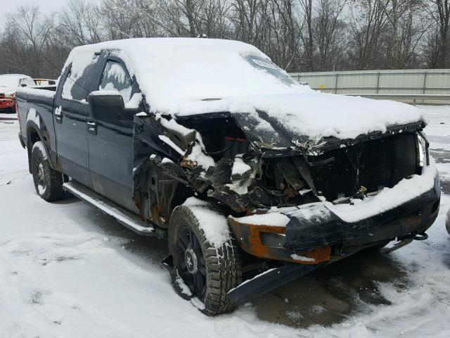 1FTPW14504KC55153 - 2004 FORD F150 SUPER BLACK photo 1