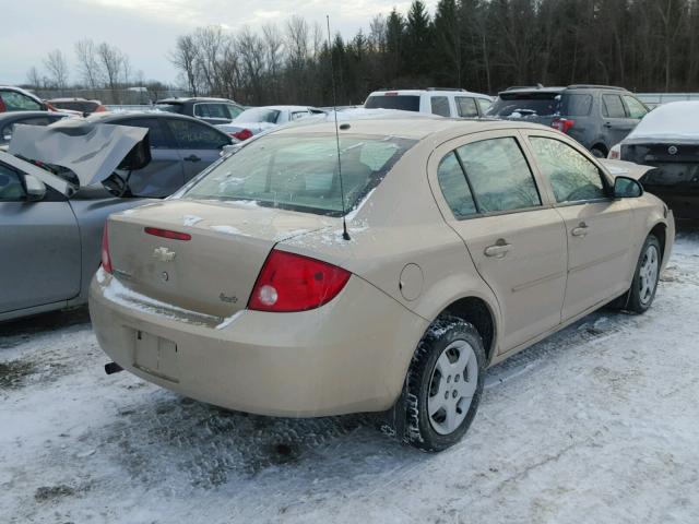 1G1AL58F287258923 - 2008 CHEVROLET COBALT LT TAN photo 4