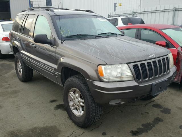 1J4GW68N8XC701324 - 1999 JEEP GRAND CHER GRAY photo 1