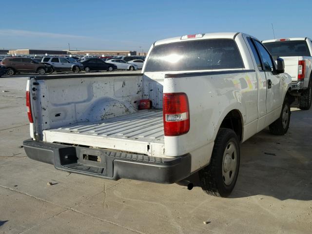 1FTRF12277KD18223 - 2007 FORD F150 WHITE photo 4