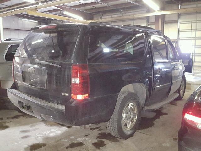 1GNFC16037J221747 - 2007 CHEVROLET SUBURBAN C BLACK photo 4