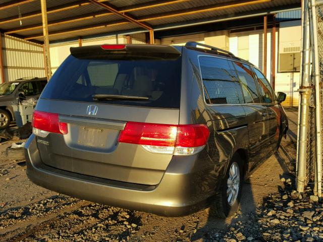 5FNRL38428B057580 - 2008 HONDA ODYSSEY EX BLUE photo 4