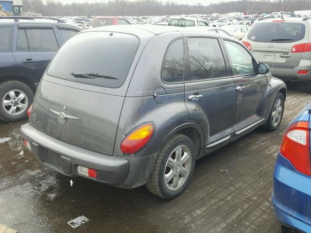 3C8FY68BX4T256701 - 2004 CHRYSLER PT CRUISER GRAY photo 4