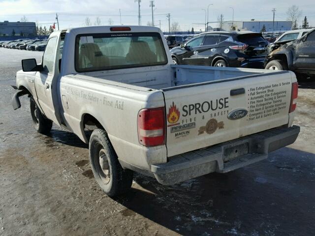 1FTYR10D08PA32905 - 2008 FORD RANGER WHITE photo 3