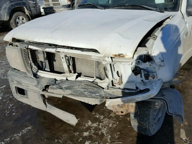 1FTYR10D08PA32905 - 2008 FORD RANGER WHITE photo 9