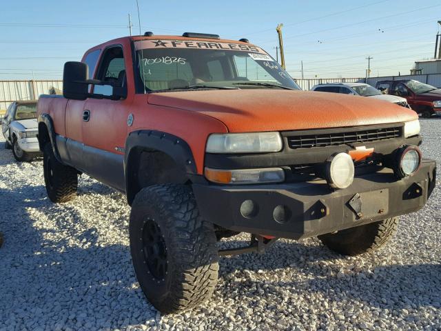 2GCEK19T2Y1174882 - 2000 CHEVROLET SILVERADO ORANGE photo 1