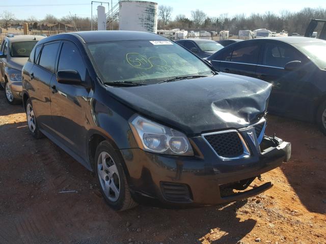 5Y2SP6E89AZ418222 - 2010 PONTIAC VIBE BLACK photo 1