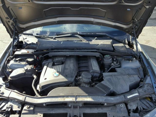 WBAWC33527PD05432 - 2007 BMW 328 XI GRAY photo 7