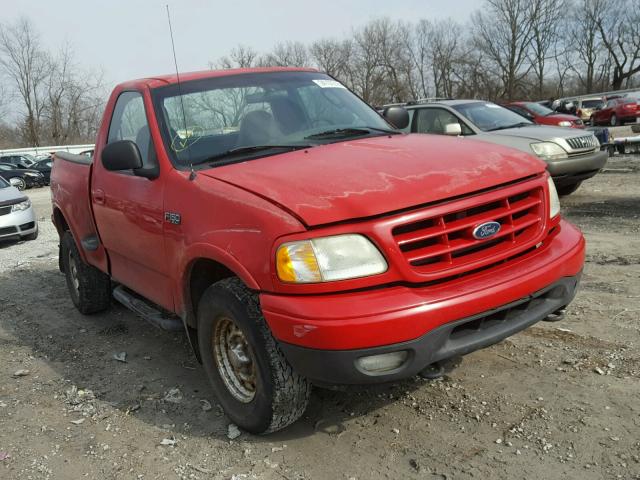 1FTRF08272KE01435 - 2002 FORD F150 RED photo 1