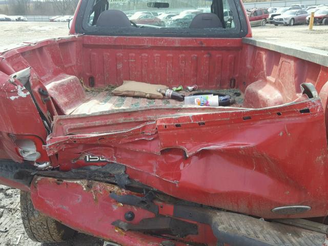 1FTRF08272KE01435 - 2002 FORD F150 RED photo 6