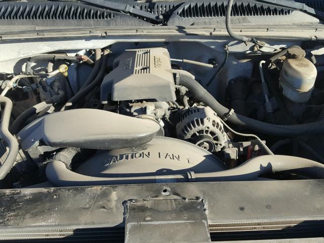 1GCFC24T8YE424378 - 2000 CHEVROLET SILVERADO WHITE photo 7