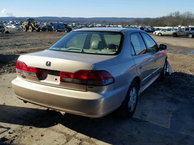 1HGCG16542A042400 - 2002 HONDA ACCORD EX BEIGE photo 4