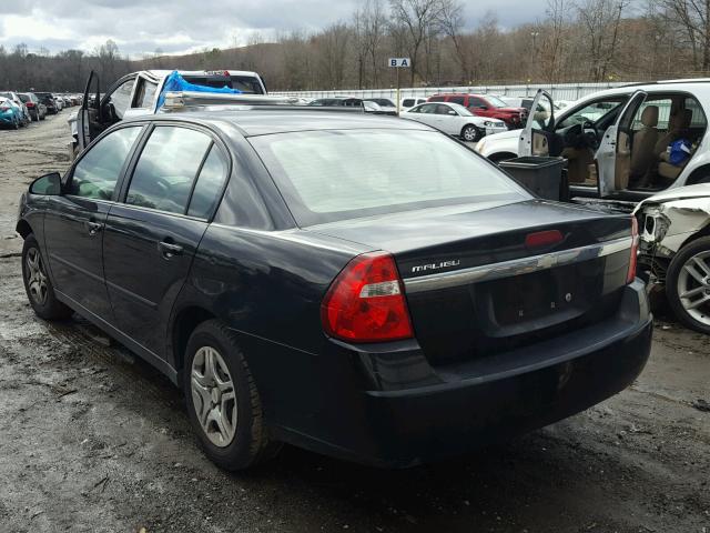 1G1ZS52F84F185118 - 2004 CHEVROLET MALIBU BLACK photo 3