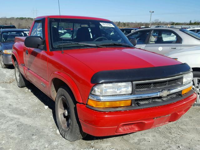 1GCCS14W9Y8104866 - 2000 CHEVROLET S TRUCK S1 RED photo 1