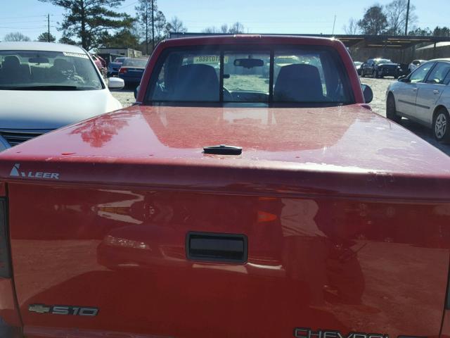 1GCCS14W9Y8104866 - 2000 CHEVROLET S TRUCK S1 RED photo 6