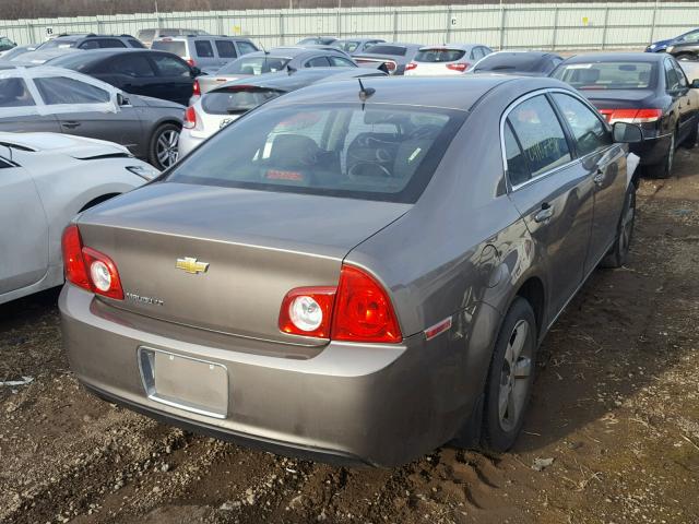 1G1ZC5E14BF127209 - 2011 CHEVROLET MALIBU 1LT 棕色 照片 4