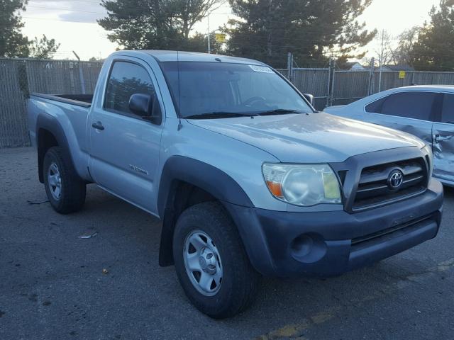 5TEPX42N27Z449118 - 2007 TOYOTA TACOMA SILVER photo 1