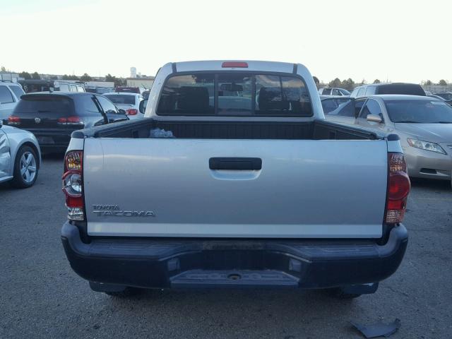 5TEPX42N27Z449118 - 2007 TOYOTA TACOMA SILVER photo 6