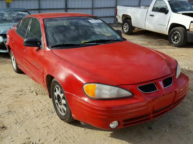 1G2NF52T11M540545 - 2001 PONTIAC GRAND AM S RED photo 1