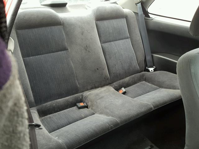2HGEJ1127SH515554 - 1995 HONDA CIVIC EX წითელი ფოტო 6
