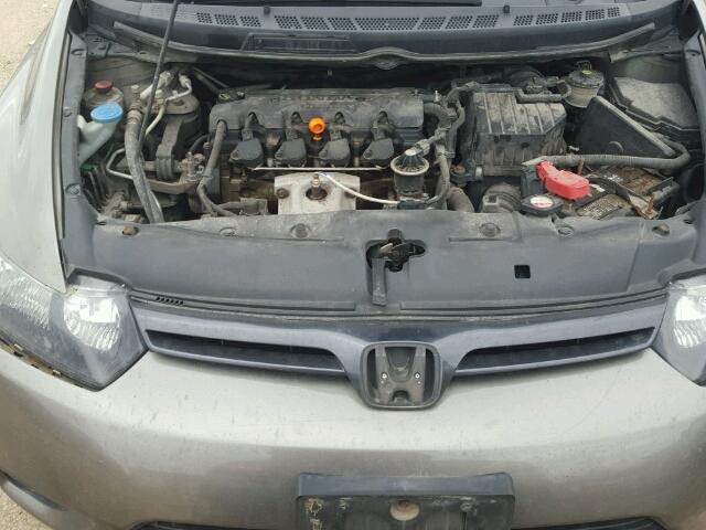 2HGFG12948H524168 - 2008 HONDA CIVIC EXL GRAY photo 7