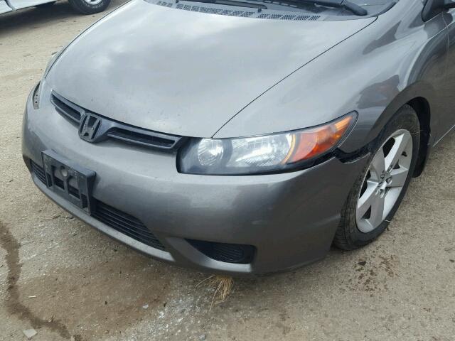 2HGFG12948H524168 - 2008 HONDA CIVIC EXL GRAY photo 9