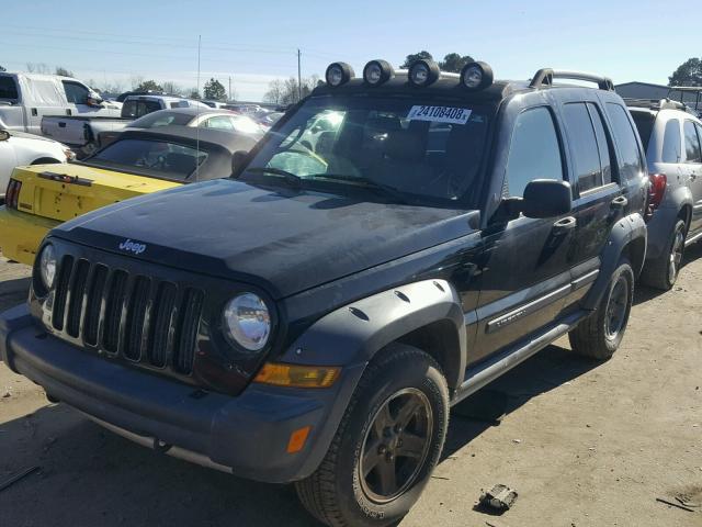 1J4GK38K95W549534 - 2005 JEEP LIBERTY RE BLACK photo 2