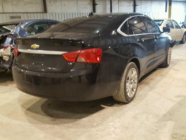 2G11Y5SL8E9272478 - 2014 CHEVROLET IMPALA LS BLACK photo 4