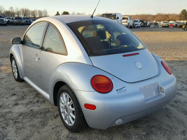 3VWCK21C54M400924 - 2004 VOLKSWAGEN NEW BEETLE 灰色 照片 3