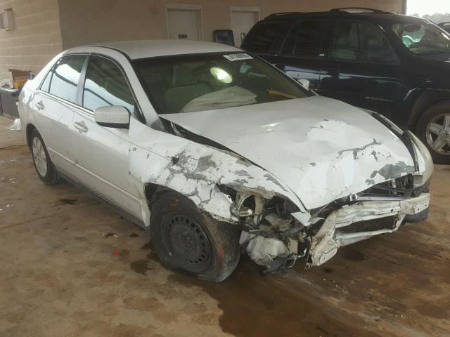 1HGCM56343A043319 - 2003 HONDA ACCORD LX WHITE photo 1