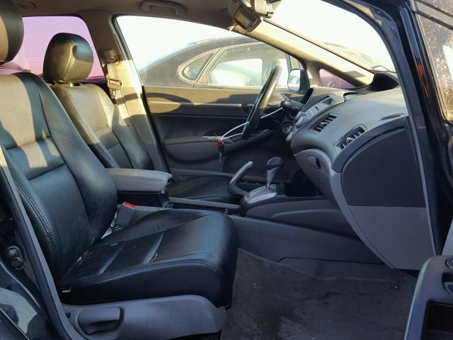 2HGFA16909H328483 - 2009 HONDA CIVIC EXL 黑色 照片 5