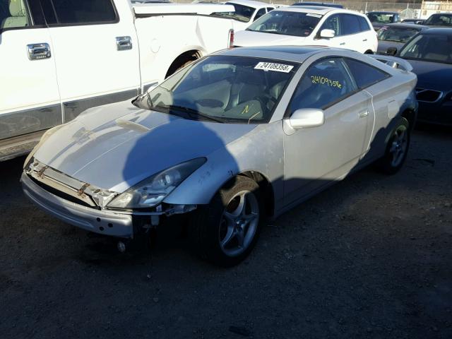 JTDDY38T710039423 - 2001 TOYOTA CELICA GT- SILVER photo 2