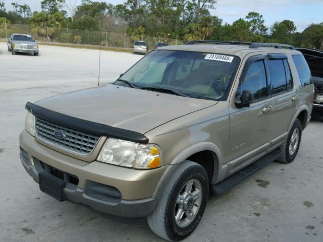 1FMZU63E22UA21834 - 2002 FORD EXPLORER X GOLD photo 3