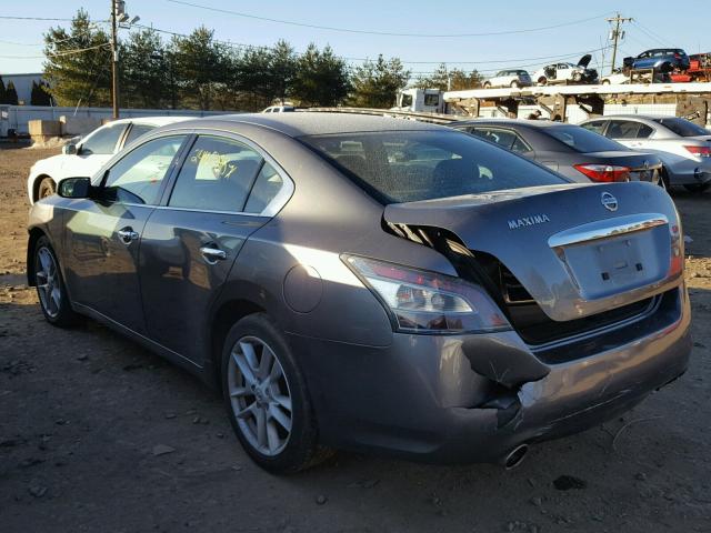 1N4AA5AP3EC490195 - 2014 NISSAN MAXIMA S GRAY photo 3