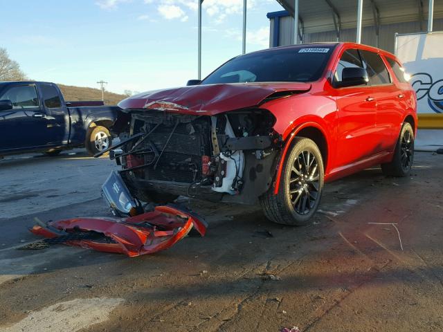 1C4RDHAG4FC904270 - 2015 DODGE DURANGO SX RED photo 2