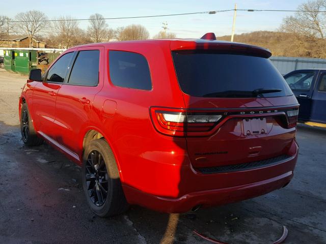 1C4RDHAG4FC904270 - 2015 DODGE DURANGO SX RED photo 3