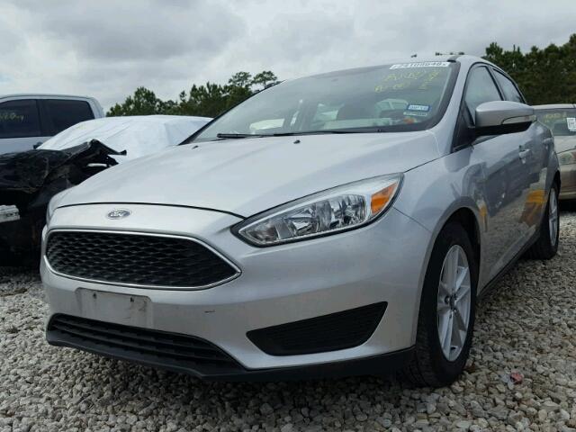 1FADP3F24FL240365 - 2015 FORD FOCUS SE SILVER photo 2