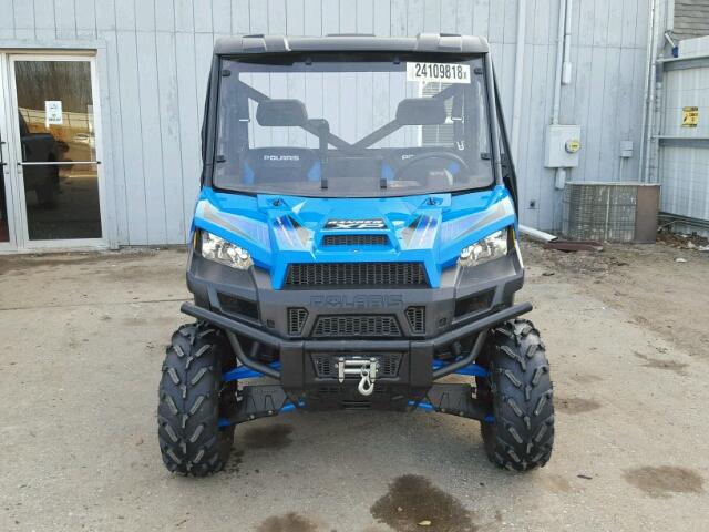 3NSRTE879GG830381 - 2016 POLARIS RANGER XP BLUE photo 9